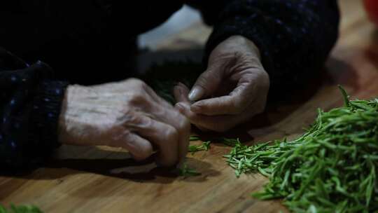 非遗碧螺春制作系列——拣茶