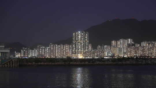 香港维多利亚港夜景