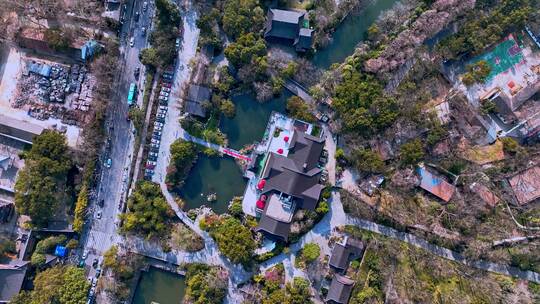 杭州西湖景区航拍视频素材模板下载