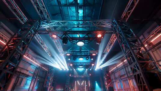 舞台灯光桁架场景