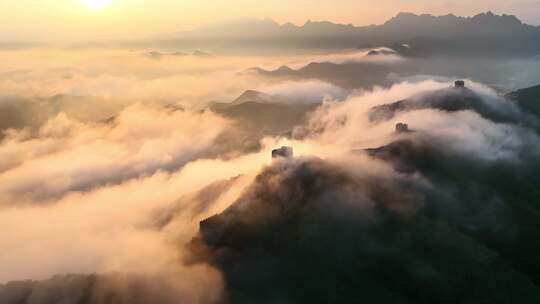 长城日出云海震撼宣传片霸气片头