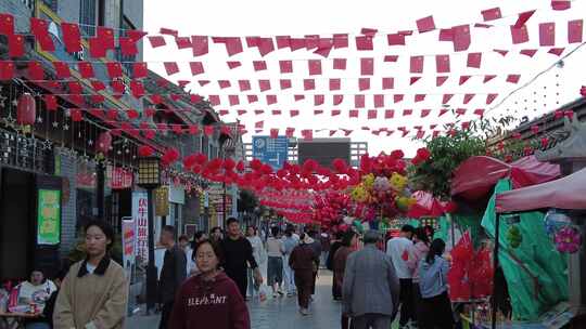 河南省南阳市内乡县县衙古街旅游外景