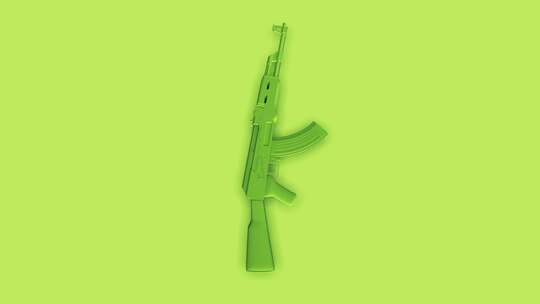 Ak 47 Green2