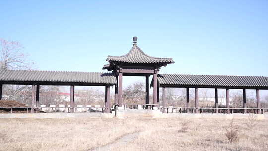 建筑 古建筑 建筑 荒废 无人保管