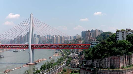 重庆长江大桥2视频素材模板下载