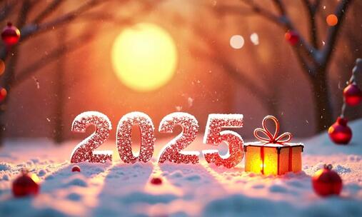 烟花2025元旦新年