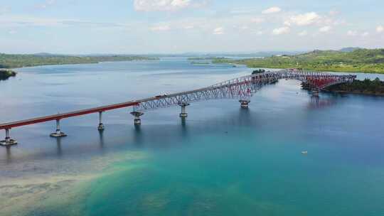 菲律宾最长的桥圣胡安尼科桥全景