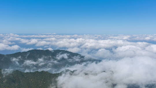 湖北九宫山云海延时