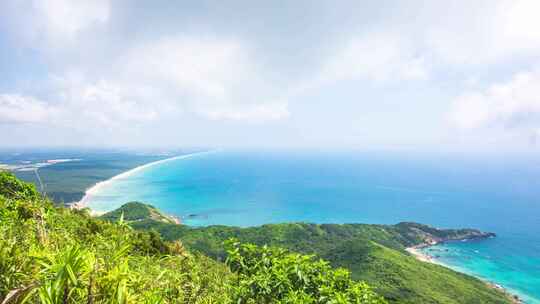 海南文昌铜鼓岭夏日风光