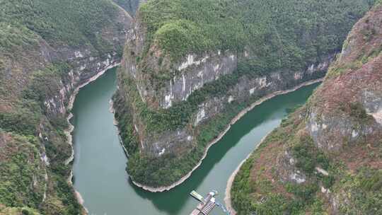 5A景区小三峡素材