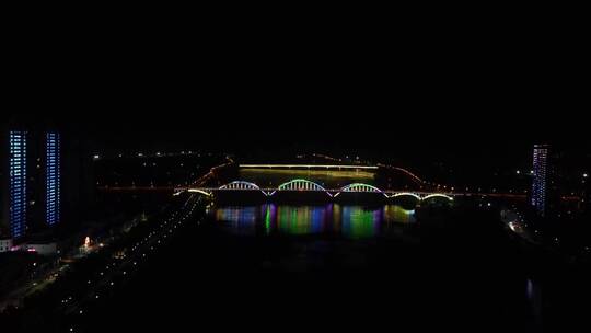 湖南益阳城市风光航拍视频素材模板下载