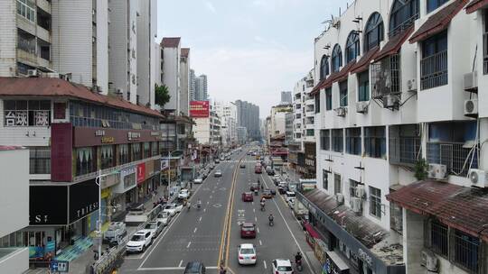 福建莆田城市风光航拍