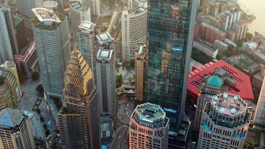 重庆城市航拍空境视频素材模板下载