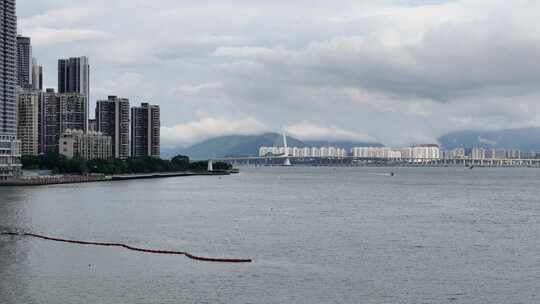 蛇口湾的海洋城市