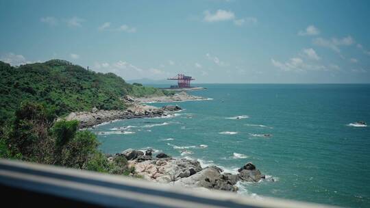 大海 海浪 励志 惊涛 海风  蓝天碧海 礁石