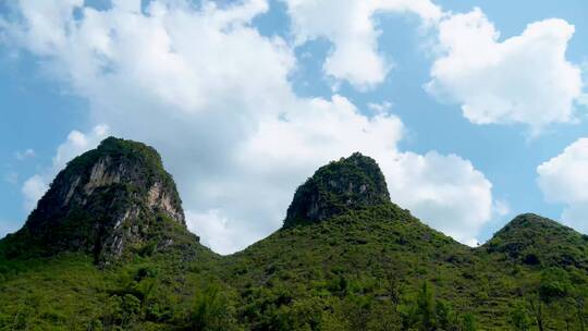 十万大山延时 山脉