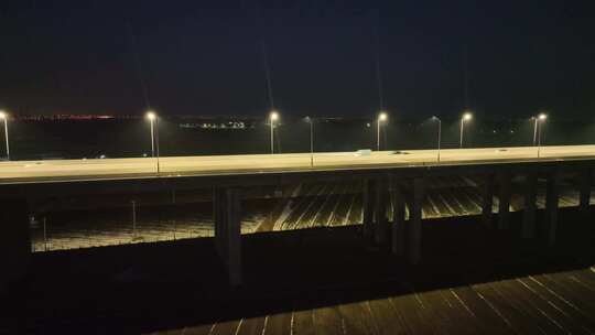 航拍黄河大桥视频素材模板下载