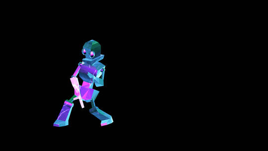 机器人跳舞视频素材模板下载
