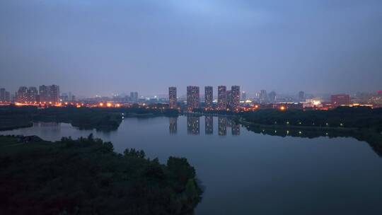 成都青龙湖夜景