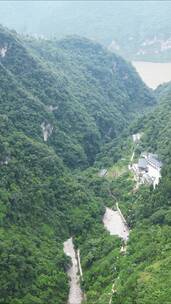 祖国大好河山西陵峡风景竖屏