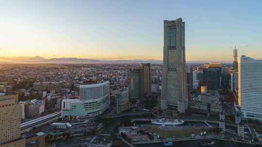 外国城市建筑 日本东京横滨