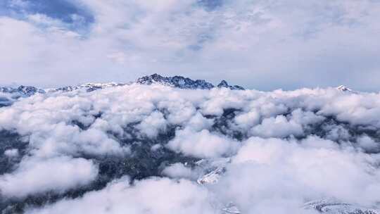 4K雪山云海