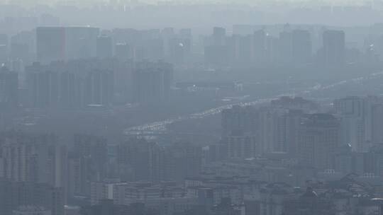 北京延时鸟瞰中轴线国贸CBD鸟巢体育馆12视频素材模板下载