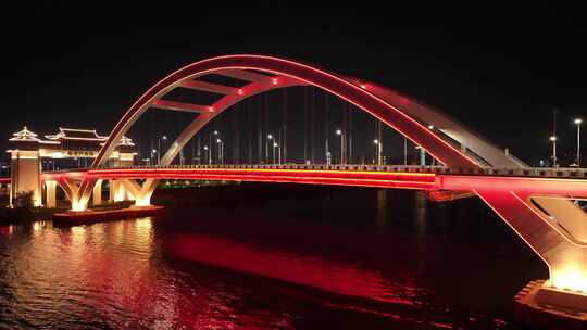 揭阳进贤门大桥夜景