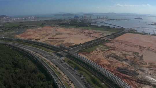 福建省漳州市漳浦县古雷港口经济开发区航拍