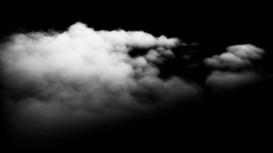 【Alpha通道】3D立体云雾云彩云朵合成素材