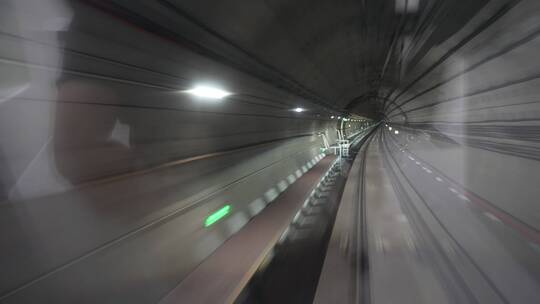 上海地铁隧道空镜