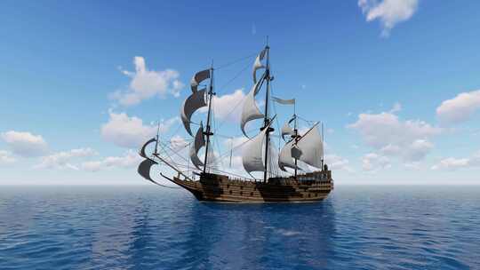 船起航 海洋文明