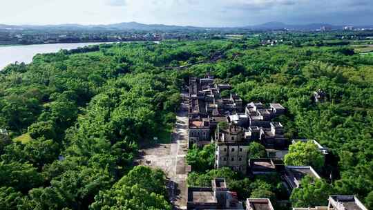 广东江门开平马降龙碉楼景区