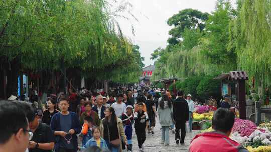 丽江古城人文风光