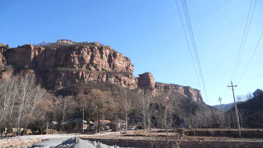 嶂石岩 山 山景 美景 景色