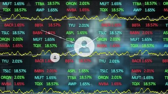 金融证券 股市在线交易视频素材模板下载