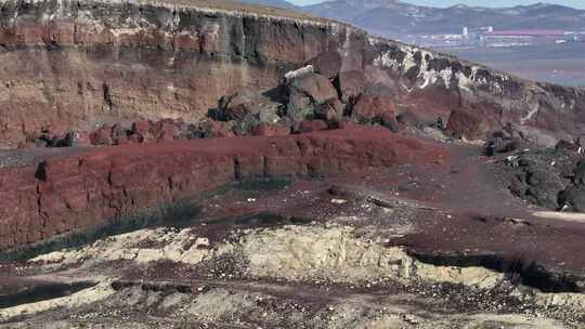 乌兰哈达火山航拍