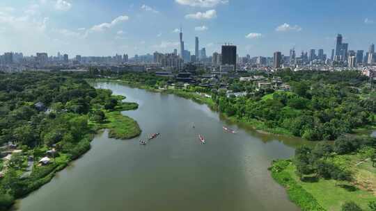 中国广东省广州市海珠湖