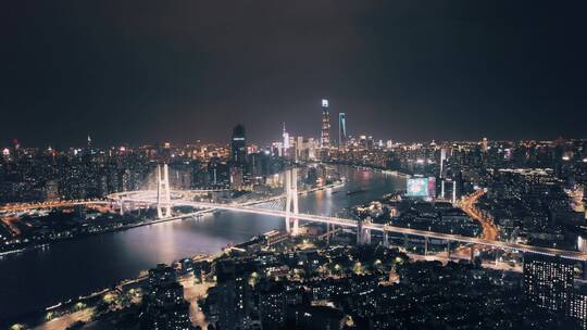 上海电影感城市夜景