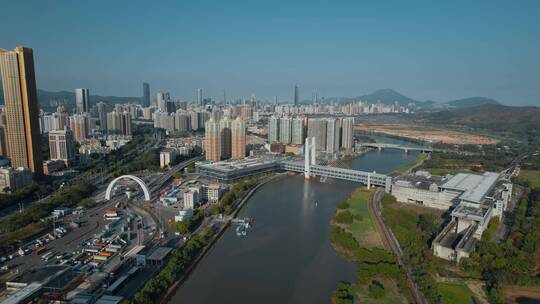 深圳福田河套视频深圳河深港保税区福田海关