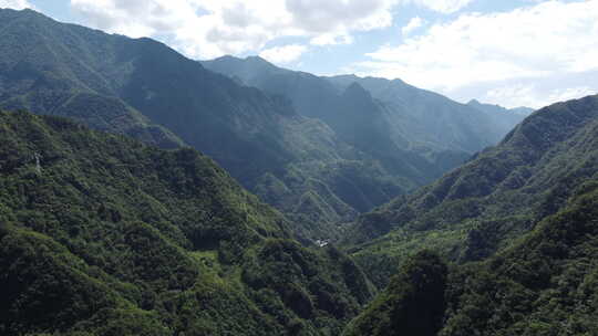 神农架风景区航拍原始素材合集