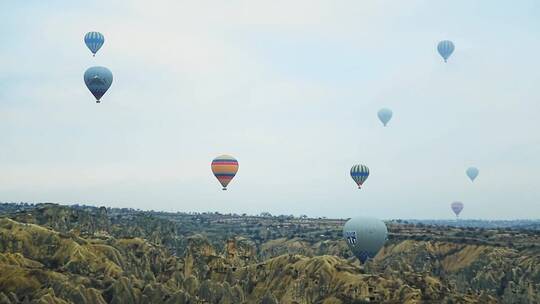 土耳其格雷梅热气球