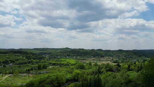 山水 云雾 湖面 绿水青山 湖水