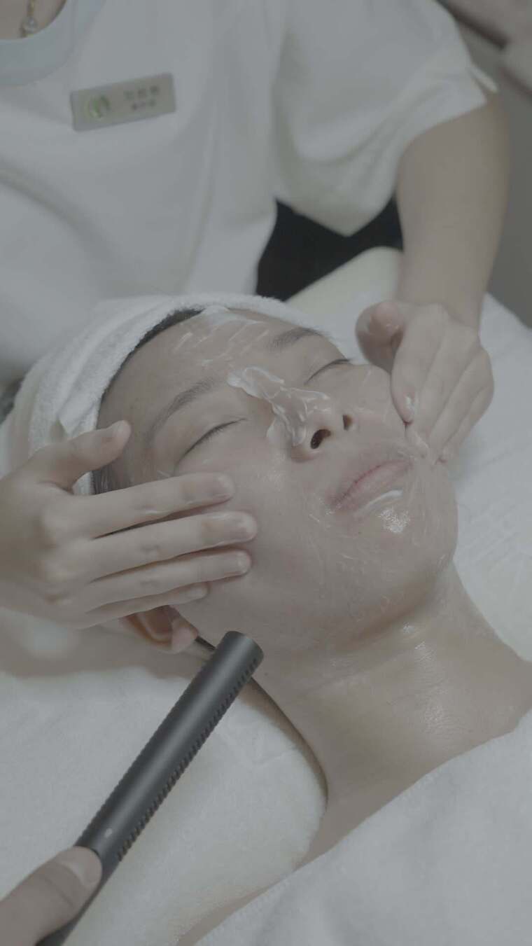 美容院 洁面 美容