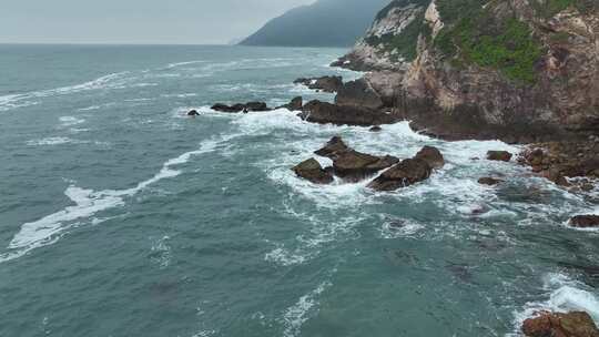 风景，航拍，无人机拍摄，全景，深圳海边风景