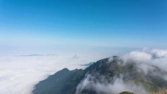 8K江西萍乡武功山高山草甸云海延时