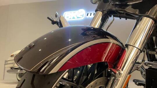 济南贵和，BK2机车旗下高端摩托车展厅视频素材模板下载