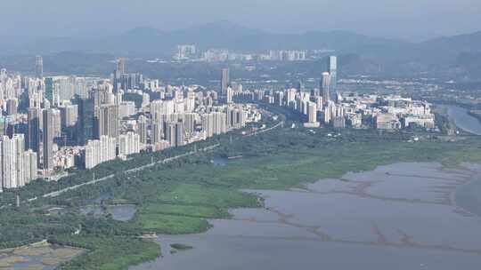 深圳市福田区城市风光