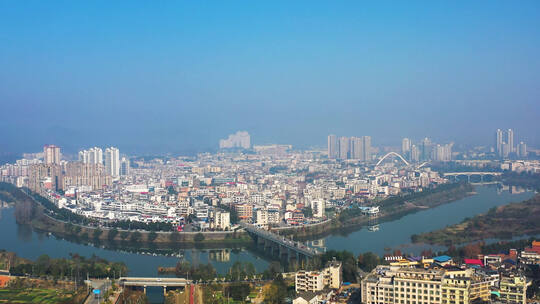 平江县城大景