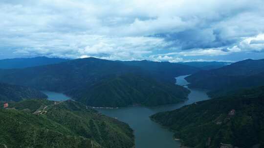 江 自然光风景 澜沧江